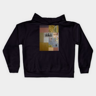 Patchwork abstract 3 Kids Hoodie